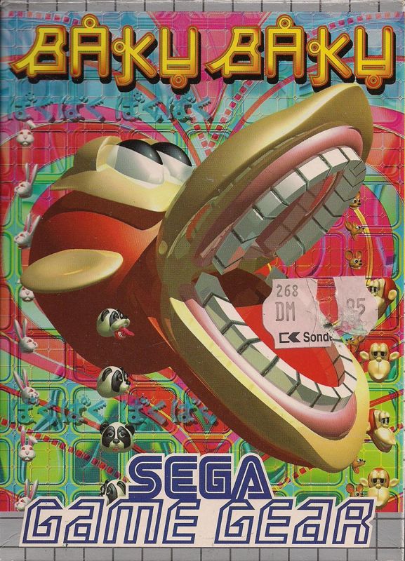 Baku Baku box art for Sega Game Gear
